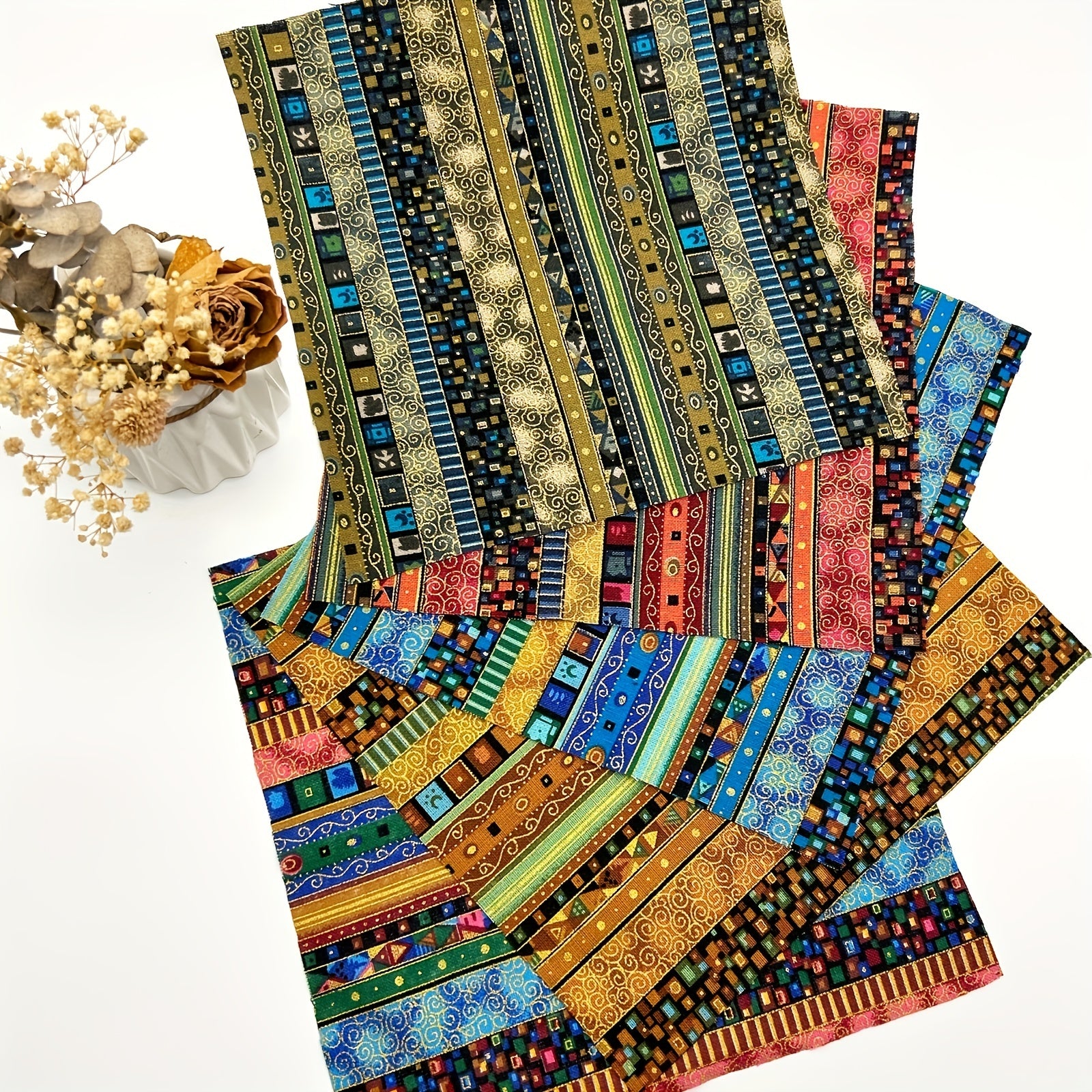 5pcs 24 89 24 Printed Quarter Cotton Fabric Bundle DIY Handmake Sewn Clothing
