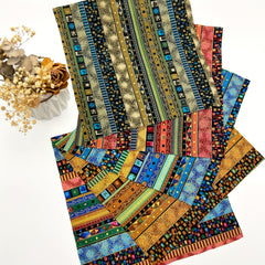 5pcs 24 89 24 Printed Quarter Cotton Fabric Bundle DIY Handmake Sewn Clothing