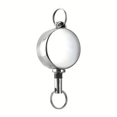 Retractable Keychain Zinc Alloy Telescopic Holder
