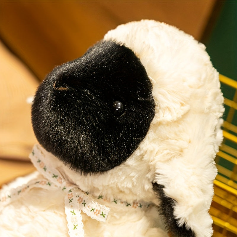 Alpaca Plush Toy Soft Faced Sheep Doll 9.84in