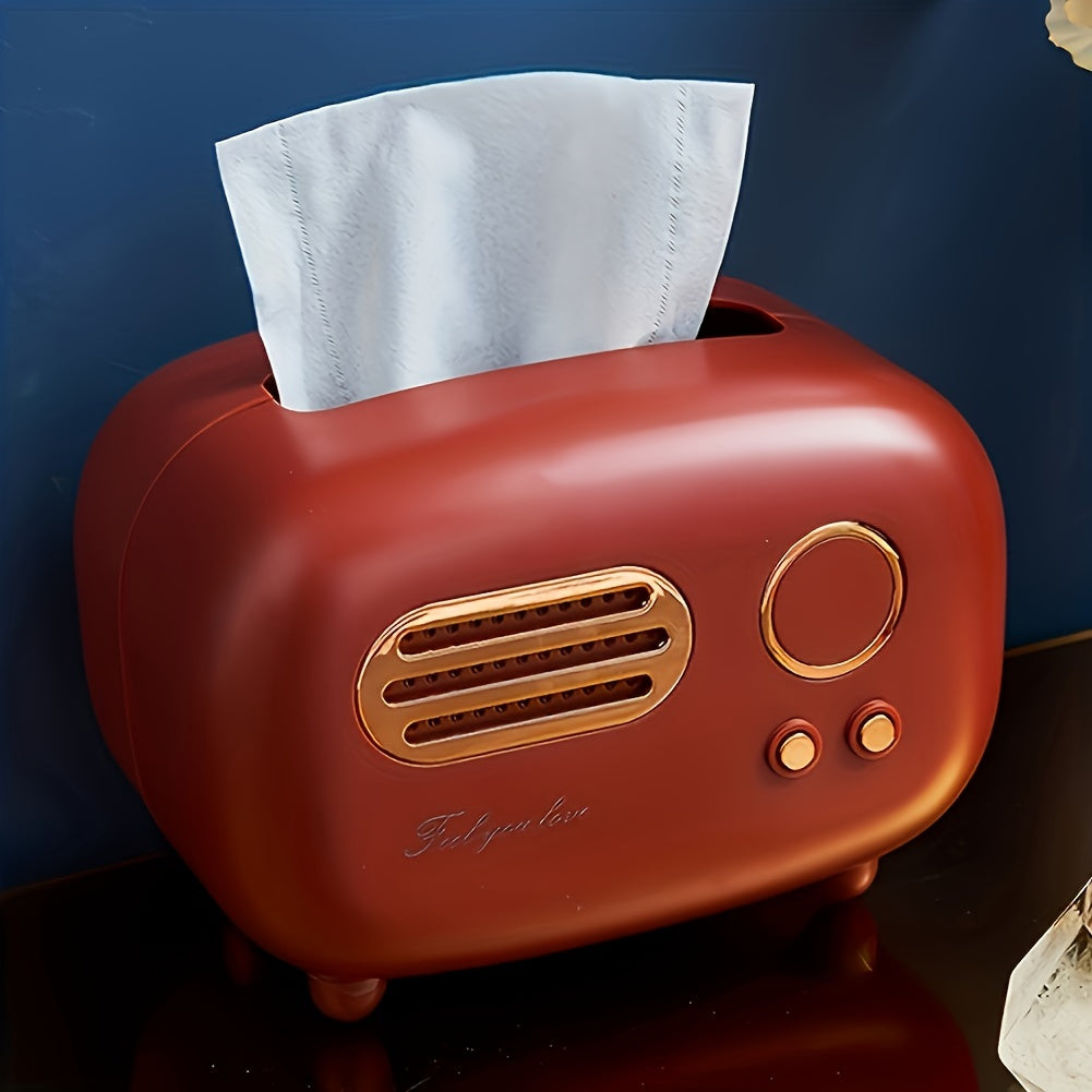 Tissue Box Ornaments Storage Organizer Decorative Box Office Napkin Box