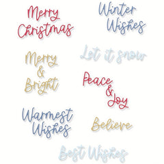 1Pc Christmas Metal Cutting Dies Stencils For DIY Scrapbooking Photo Album