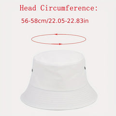 Retro Bucket Hat Breathable Sunshade Dating Gift Couple