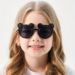 Kids Bear Shaped Sunglasses UV Protection With Box