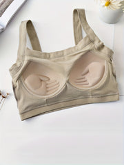 Full Coverage Wireless Bra Comfortable & Breathable Lingerie