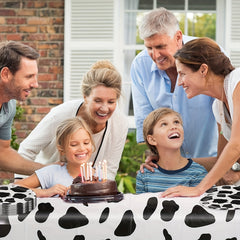 Cow Print Birthday Party Napkins For Farm Theme Parties