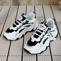 Women's Spring Fleece High Sports Shoes Dad Shoes
