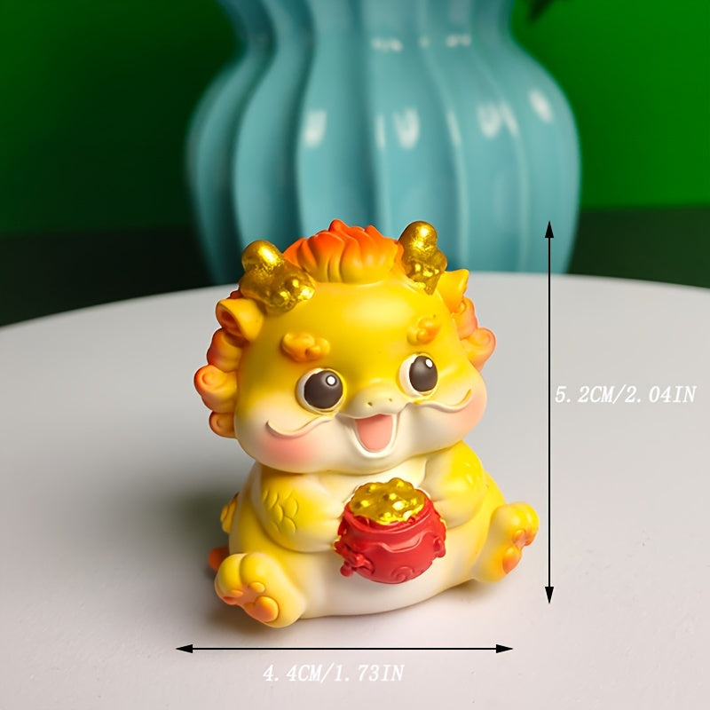 Dragon Treasure National Tide Hand Creative Desktop Decorations
