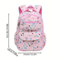 Children's Backpack with Openning Refrigerator for Primary School