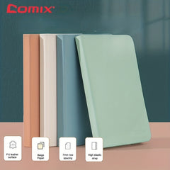 Morandi Leather Notebook A6 PU Surface Notepad 98 Sheets
