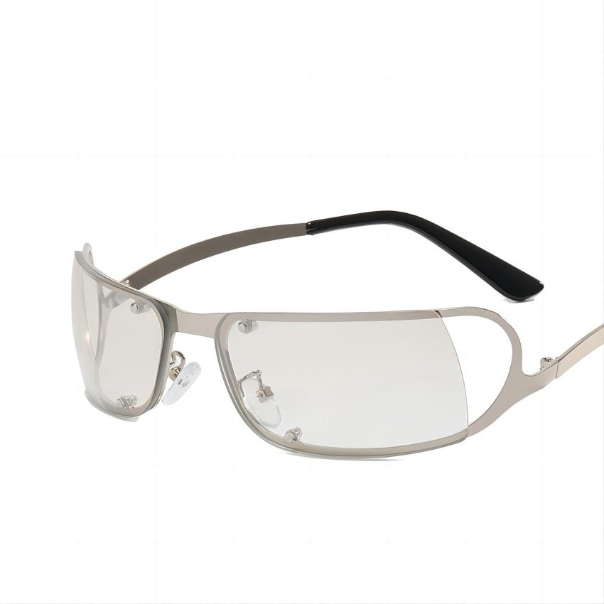 Y2K Wrap Around Sunglasses Women UV400