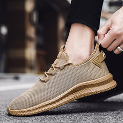 Men Breathable Lightweight Running Shoes Outdoor Athletic Walking Shoes