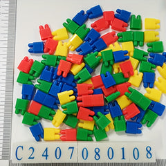 100pcs DIY Rocket Blocks Educational Toys for Boys Girls