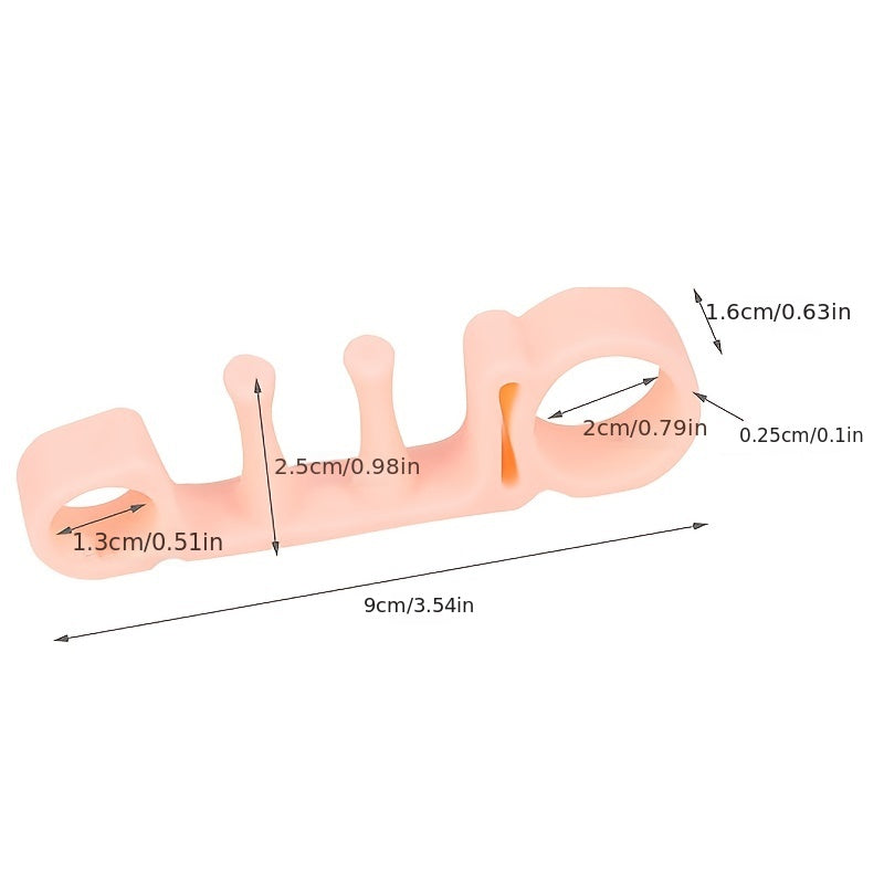 Silicone Toe Separators for Hallux Valgus Correctors
