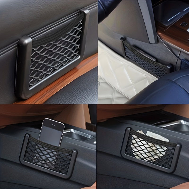 Car Storage Net Box Accessory Sticker - Upgrade Your Car's Look