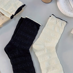 2 Pairs Low Cut Ankle Socks Soft & Lightweight Women's Stockings
