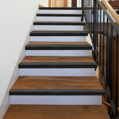 1pc Vinyl Stair Nosing Self Adhesive Stair Edge Protector Non Slip Waterproof