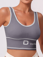 5 Pack Plus Size Sports Bra Women's Plus High Stretch Push Up Bra
