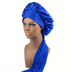 Candy Satin Bonnet Women Casual Sleeping Nightcap Shower Cap