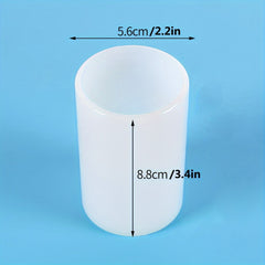 Large Pillar Silicone Molds for Candle Making 4 Inch and 3.5 Inch