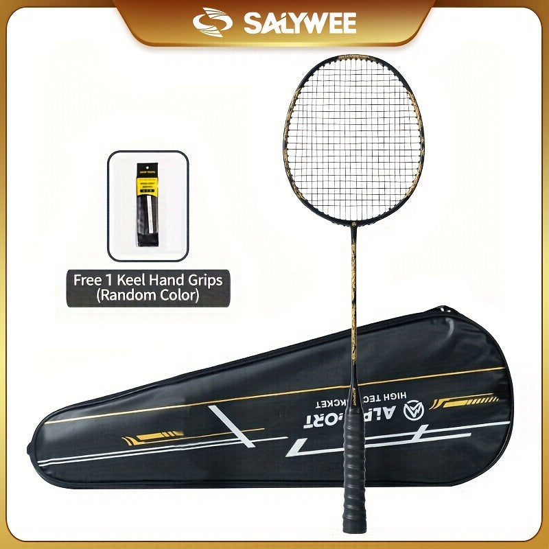 Dragon Pattern Carbon Fiber Badminton Racket 10 89 12 7KG Tens