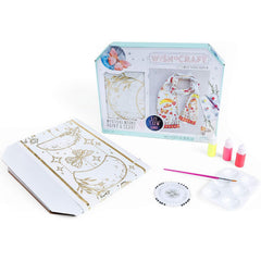 Scarf Craft Kit 5ft Scarf with Moon Flower and Star Patterns Perfect for Holiday