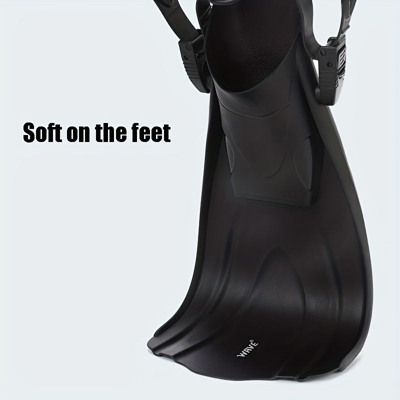 Professional Diving Flippers for Adult Adjustable Size