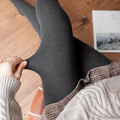 Plush Lined Tights High Waist Leggings Women's Stockings