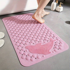 Square Bathroom Mat Anti Slip Pad Shower Anti Drop Suction Cup Floor Mat
