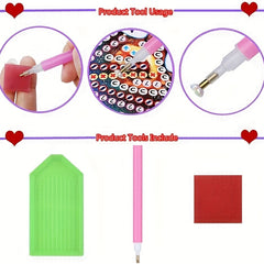 Diamond Painting Kit Cat 11 8X15 7inch