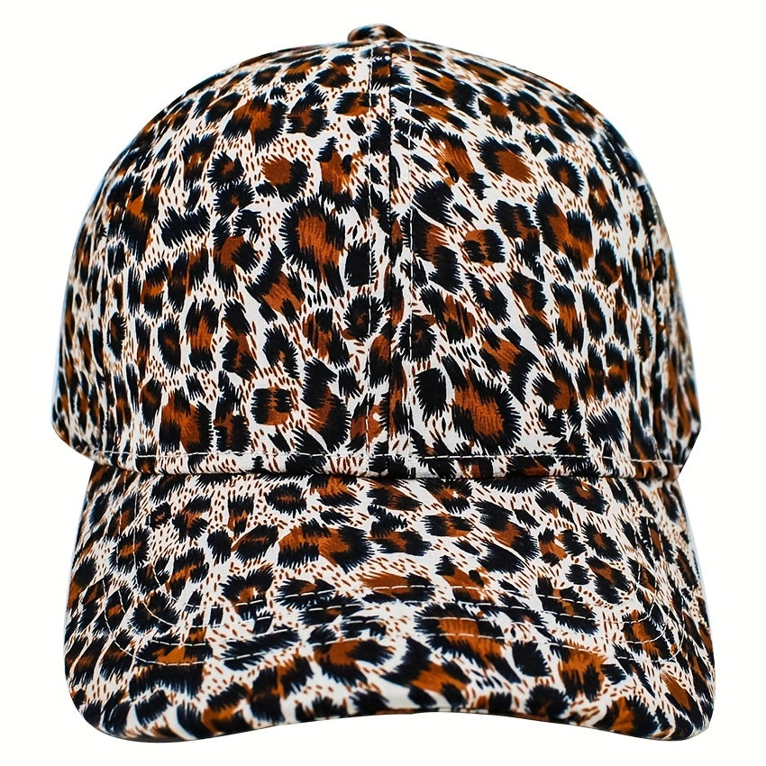 Street Hip hop Leopard Baseball Cap Quick drying Sun Hat