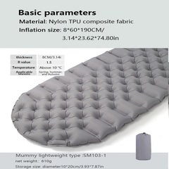 Portable Inflatable Sleeping Mat for Camping