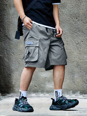 Men's Cargo Shorts Loose Fit Breathable Casual Pants