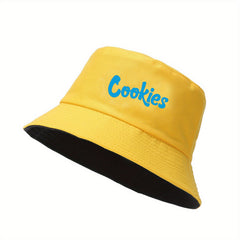 COOKIES Colored Letter Unisex Bucket Hat Sun Hat