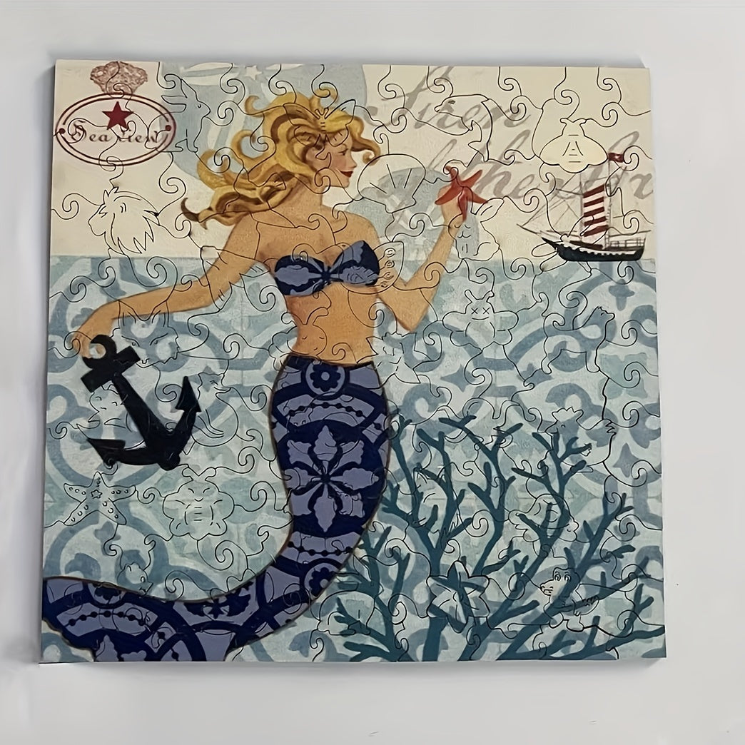Undersea World Wooden Jigsaw Puzzle Play