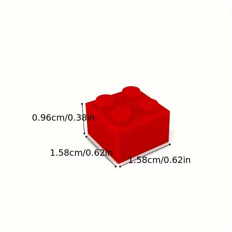 75pcs 2x2 High Bricks Small Building Blocks Refill Pack