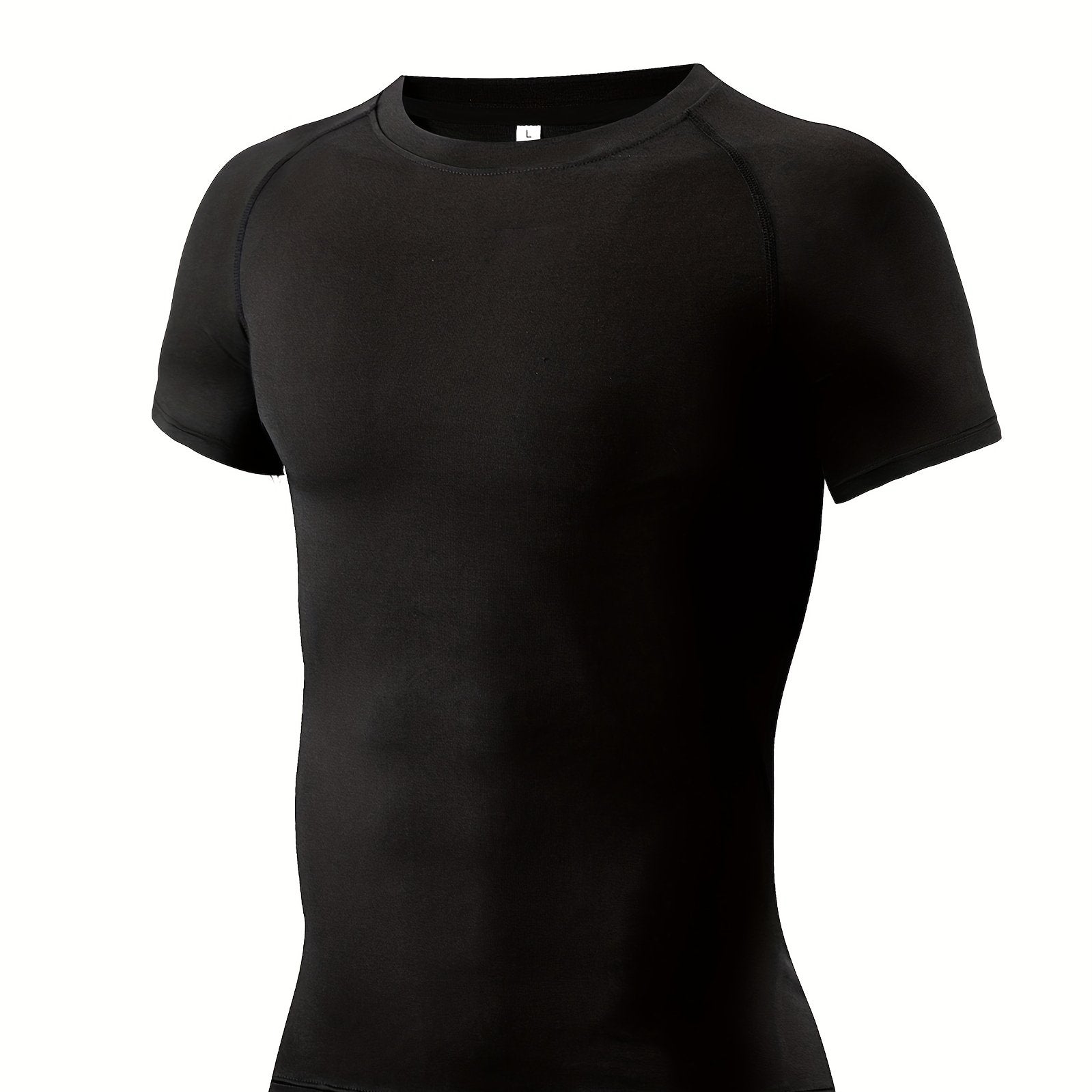 Men's Quick Dry Compression T-Shirt for Gym Running Fitness