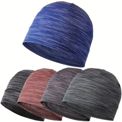 Breathable Elastic Cotton Pullover Hat Outdoor Sports Beanie