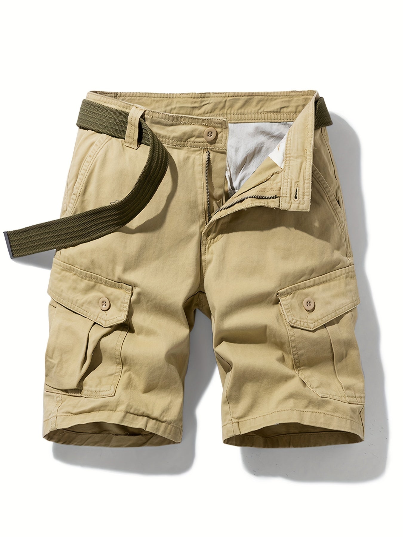 Men's Cargo Shorts Flap Pockets