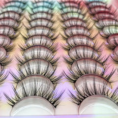20 Pairs 3D Faux Mink False Lashes for Natural & Dramatic Makeup Look