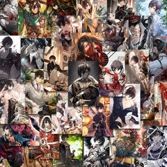 63pcs Anime Character Pvc Sticker Packs For Laptop Notebook Phone Decoration
