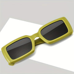 Macaroon Rectangle Sunglasses UV400 Sun Shades
