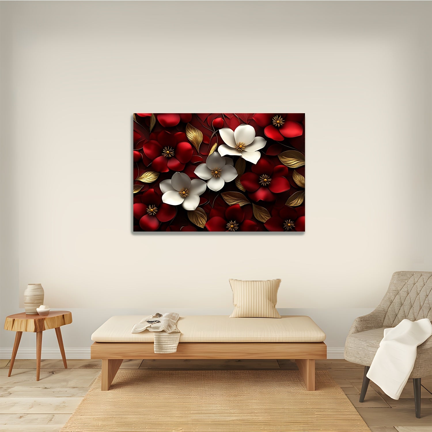 High End 3D Tulip Wallpaper for Events