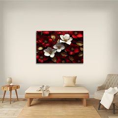 High End 3D Tulip Wallpaper for Events