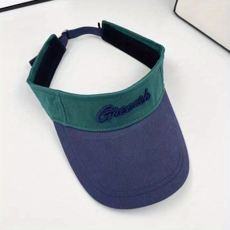 Sun Visor Hat Lightweight Casual Ponytail Baseball Cap