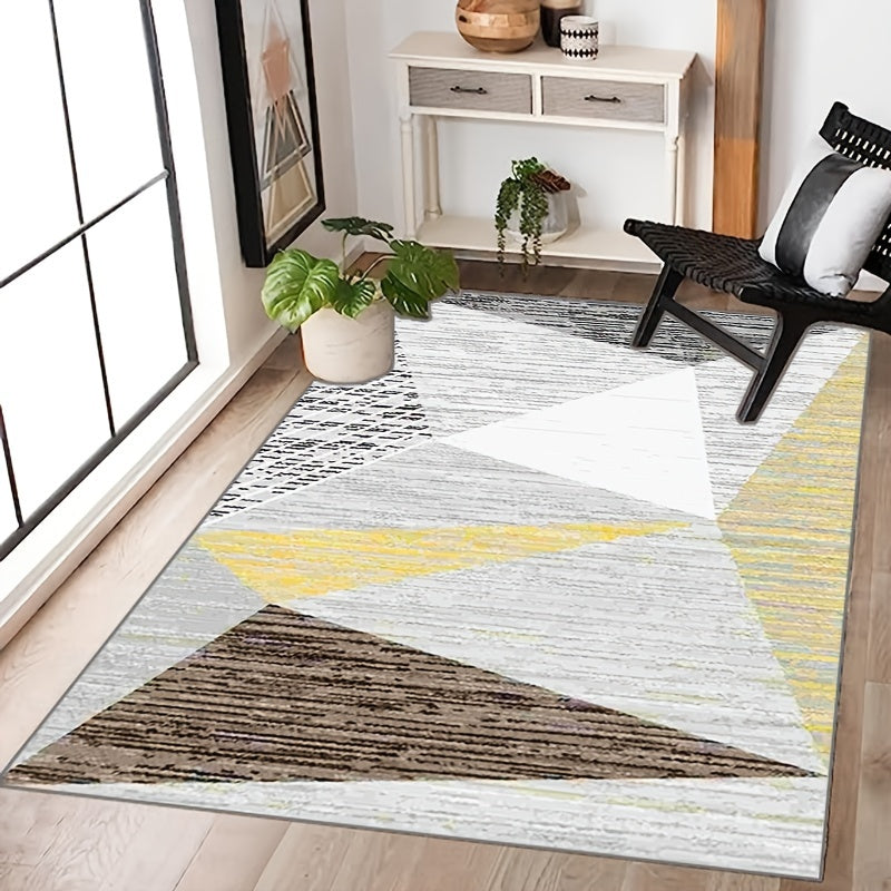 Modern Abstract Carpet for Living Room Bedroom Machine Washable
