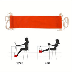 Foot Rest Hammock for Home Office & Outdoor Use