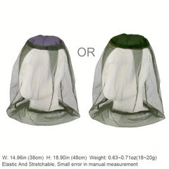 Beekeeping Hat with Camouflage Shawl and Mosquito Net