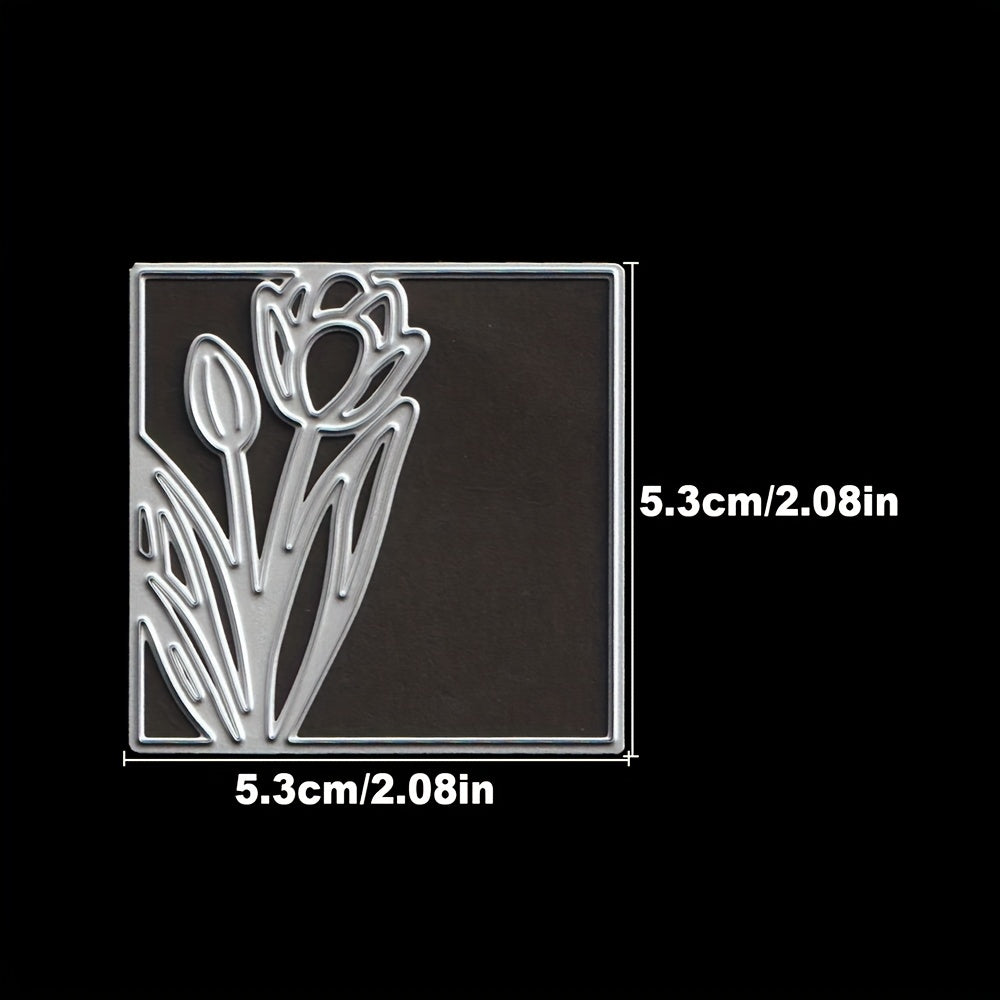 Metal Cutting Dies Sunflower Butterfly Tulip L