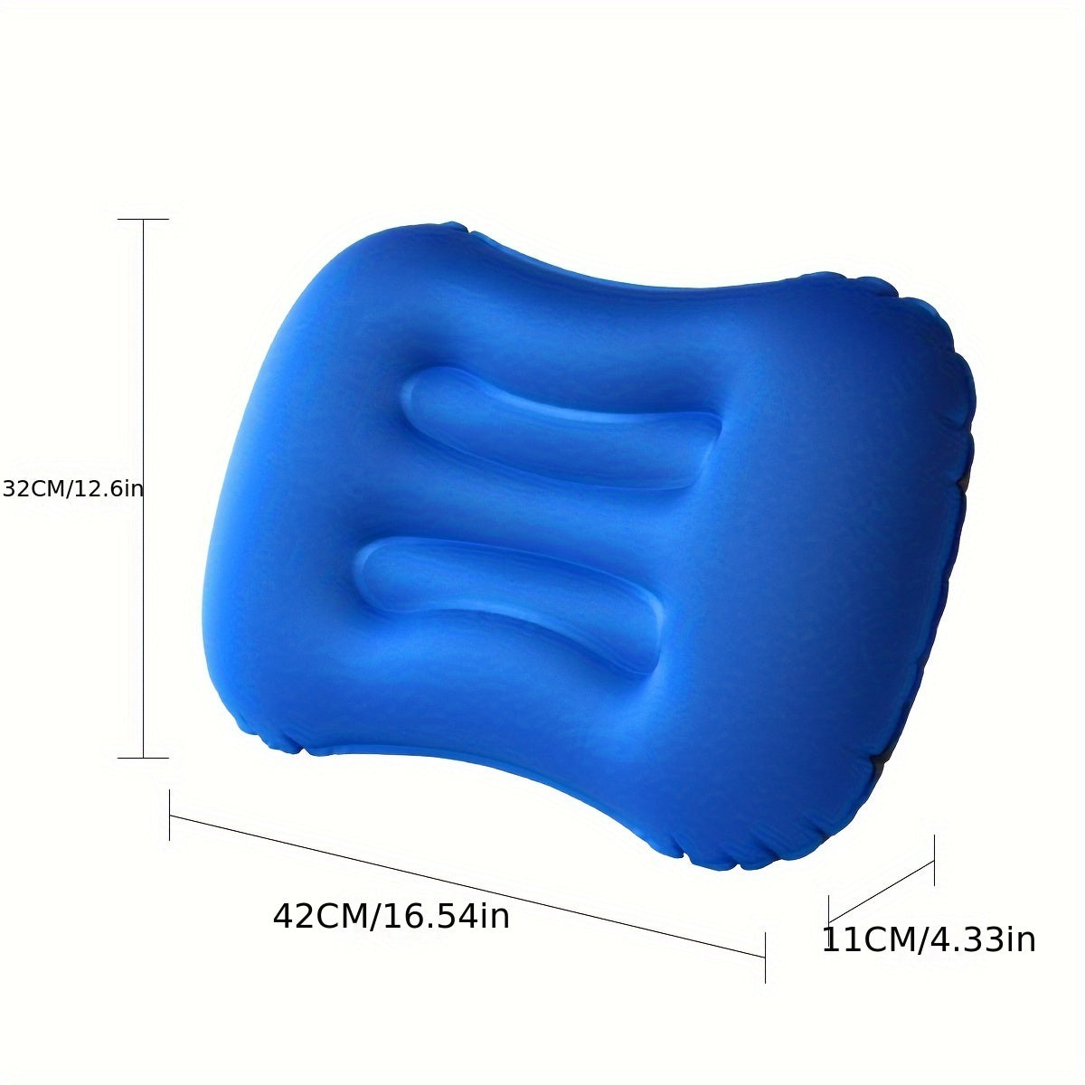 Portable Inflatable Pillow Foldable Travel Neck Pillow For Long Sleeping